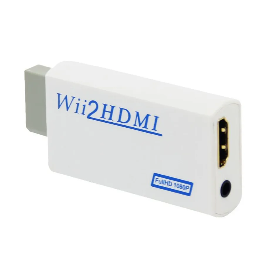 Wii2HDMI audio a video adaptér pro konzole Wii - Bílý