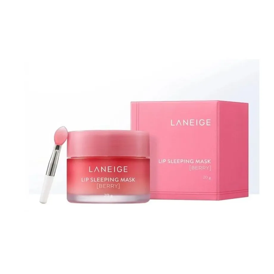 Laneige Lip Sleeping Mask s příchutí jahody, hydratační noční maska na rty, balzám na rty