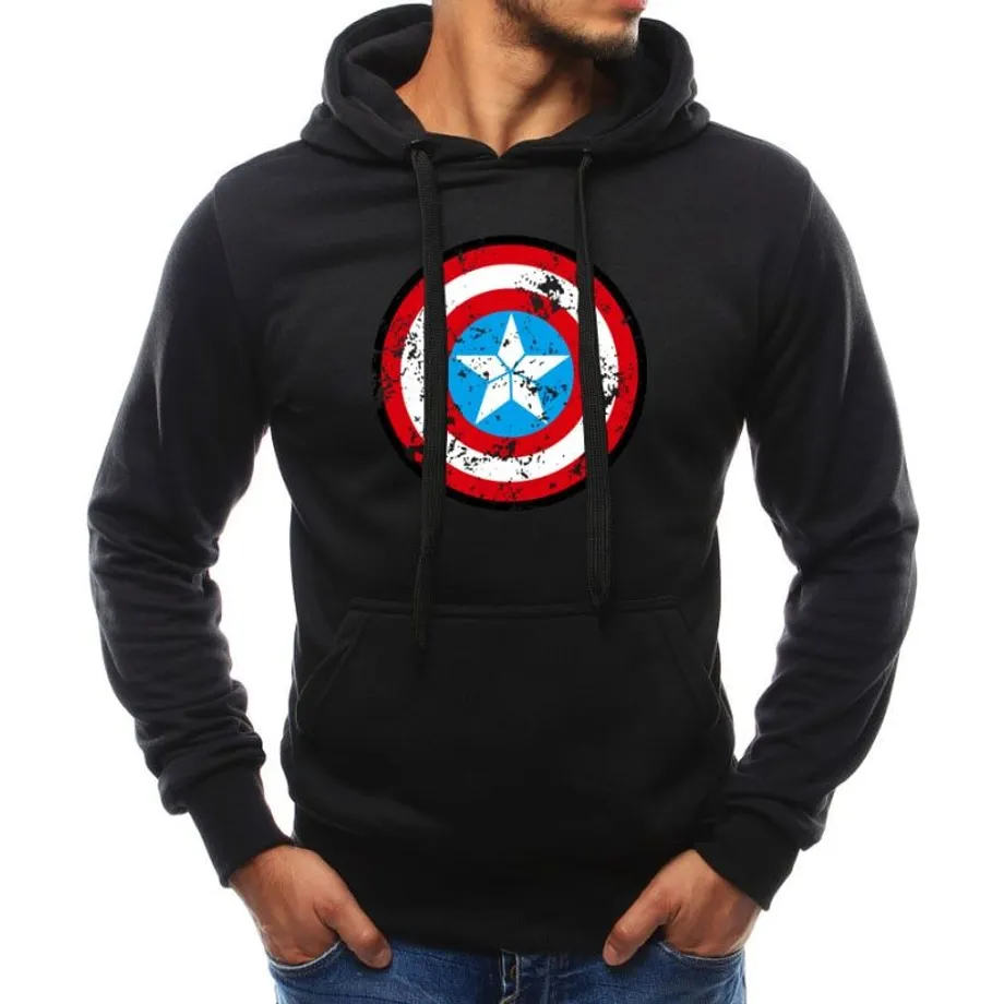 Pánská mikina Captian America xl black