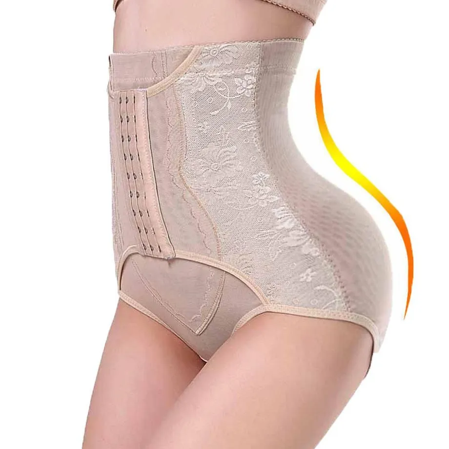 Dámské vysoké pasové tělo Shaper Slim spodní prádlo Tummy Corset Shapewear