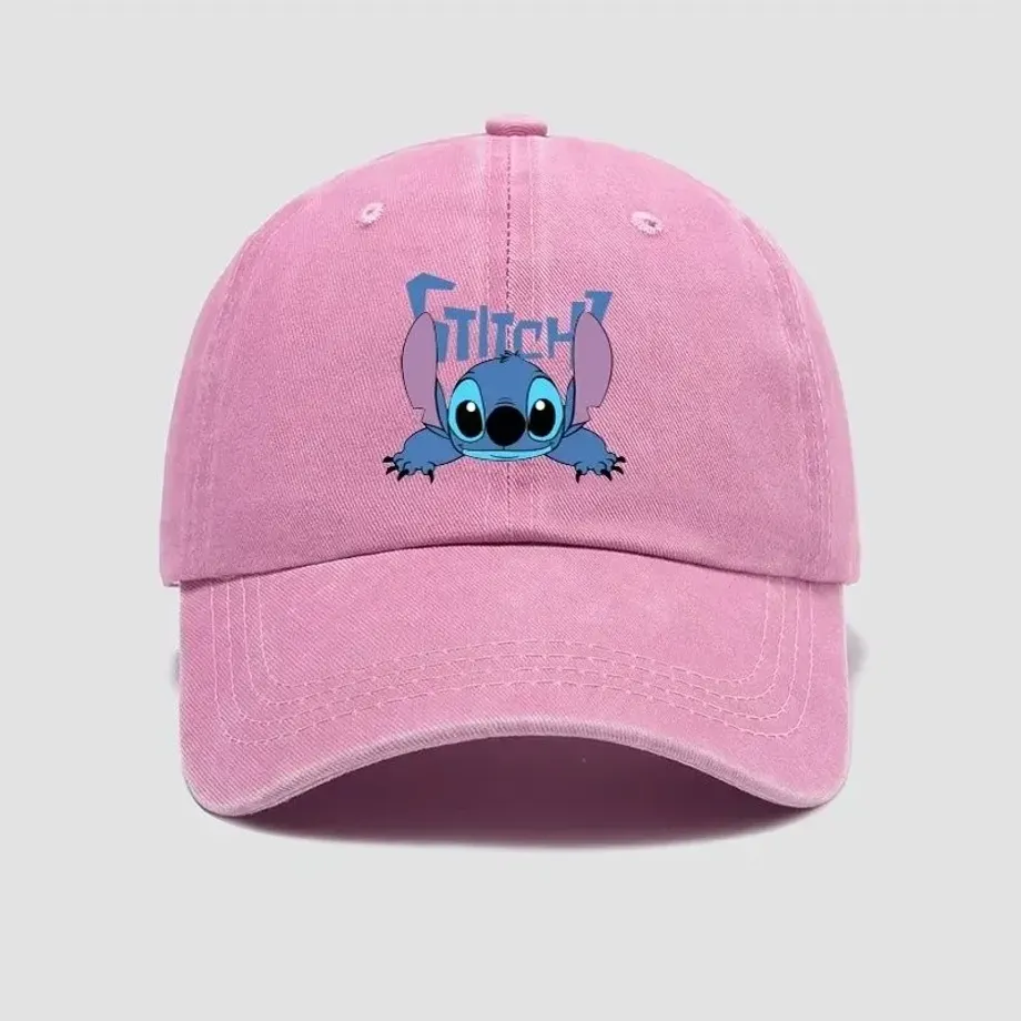 Dětská unisex trendy stylová kšiltovka s motivem oblíbené postavičky Stitch