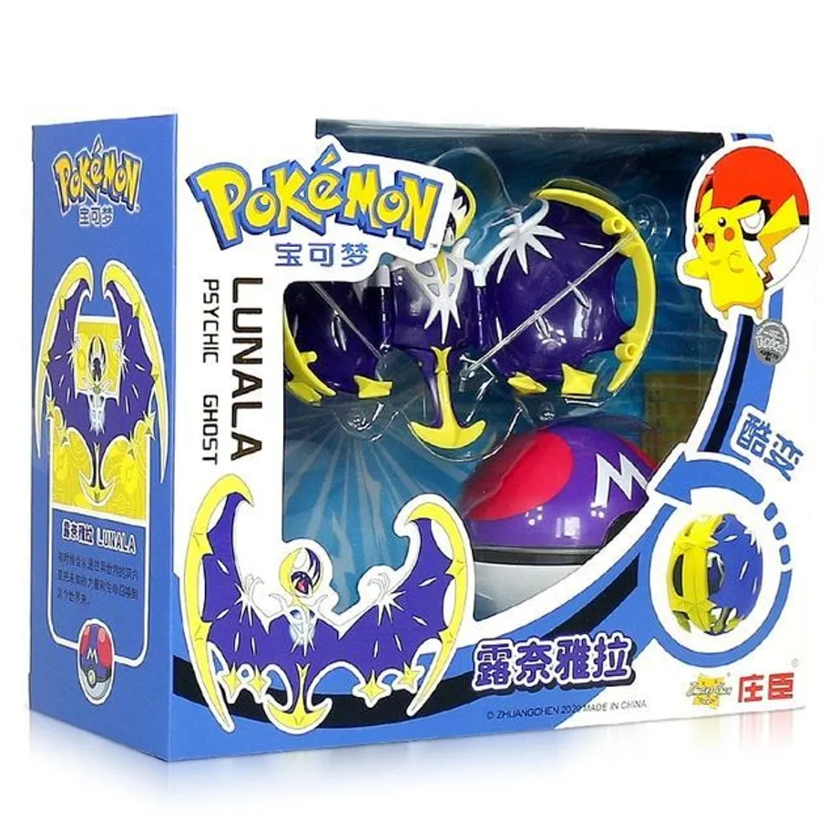 Roztomilé figurky Pokémona + pokeball lunala box