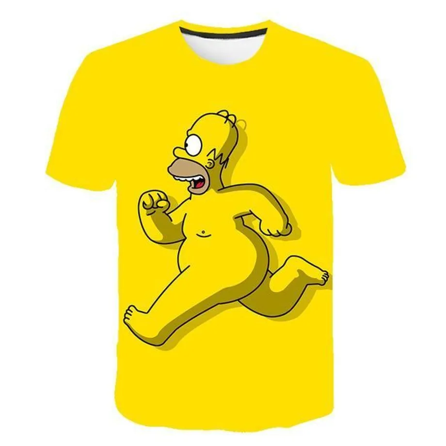 Unisex 3D tričko Simpsons 929 xs