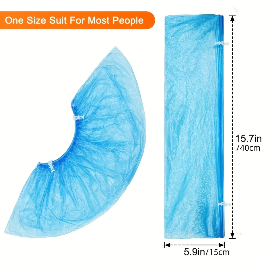 Praktický dávkovač návleků na boty s 200 ks jednorázových návleků - pro všechny typy obuvi