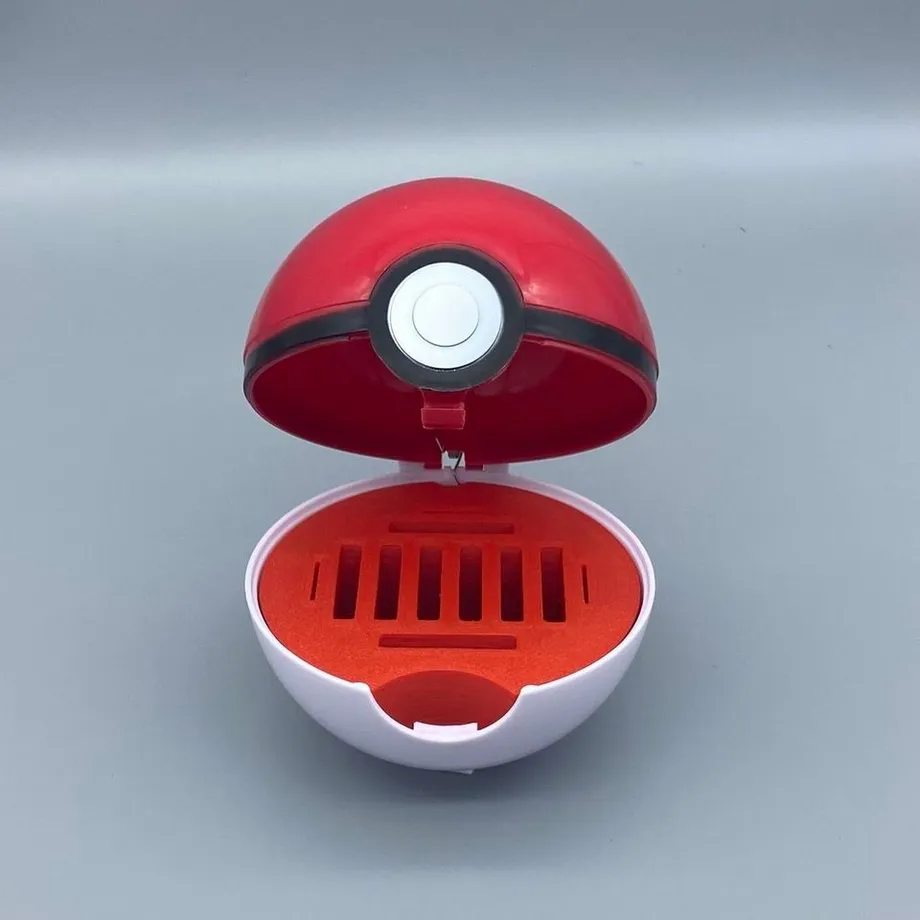 Přenosné Pokeball pouzdro na herní kartičky Nintendo Switch