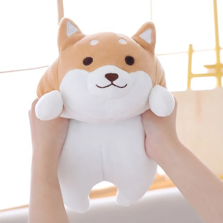 Měkoučký plyšový polštářek - Shiba-Inu