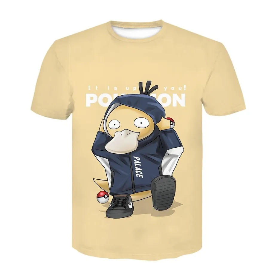 Stylové unisex tričko s 3D potiskem skvělých Pokemonů D-1078 6XL