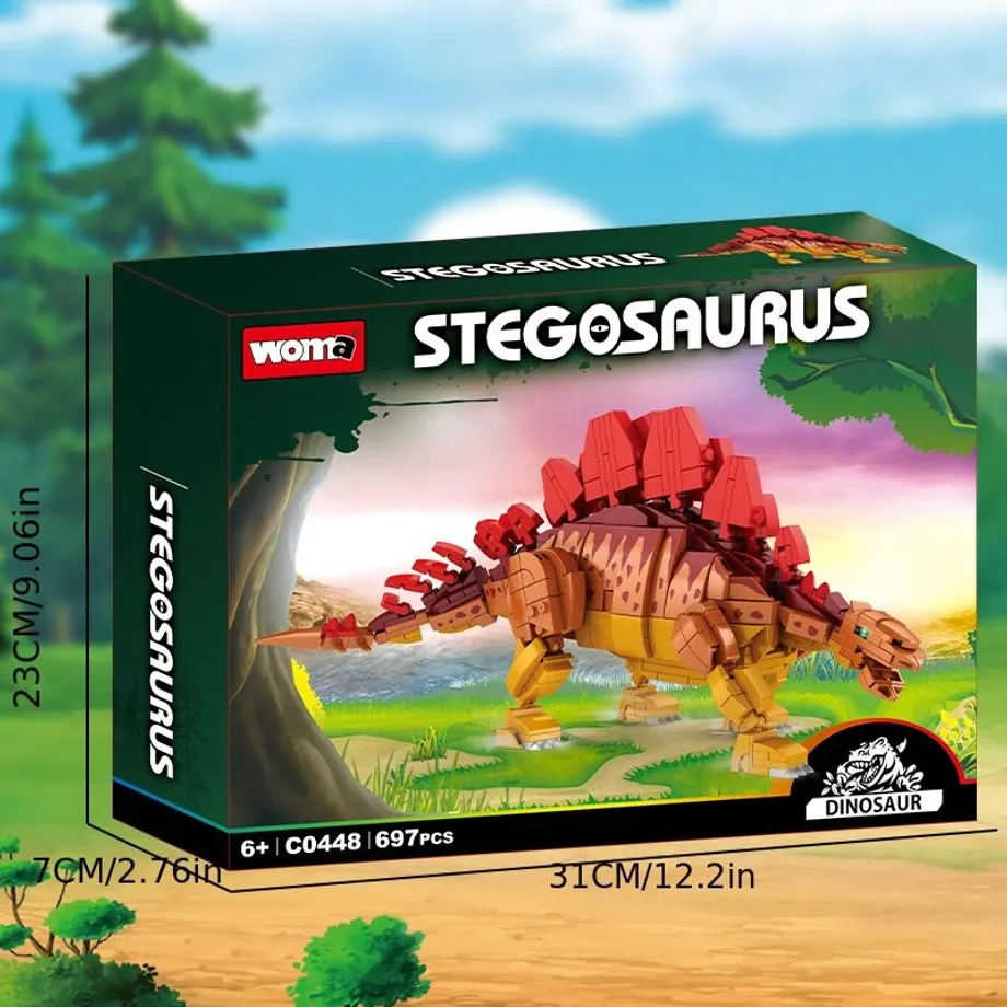 Velká stavebnice dinosaura kompatibilní s Lego - více variant