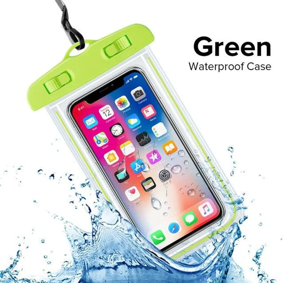 PVC vodotěsné pouzdro na telefon Universal Water Proof Bag Mobile Cover case For iPhone 12 11 Pro Max 8 7 Huawei Xiaomi Redmi Samsung