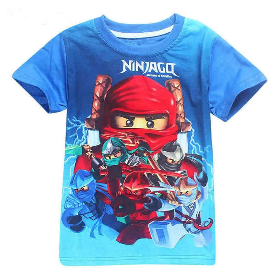 Letní zábavné chlapecké tričko Ninjago