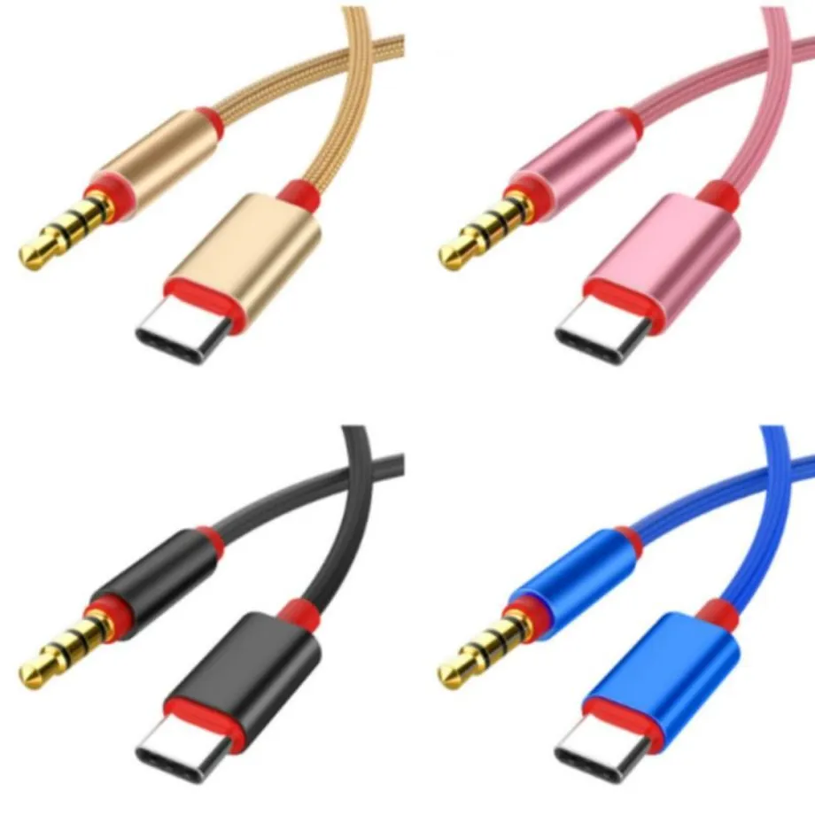 Propojovací audiokabel USB-C / 3,5mm jack K64