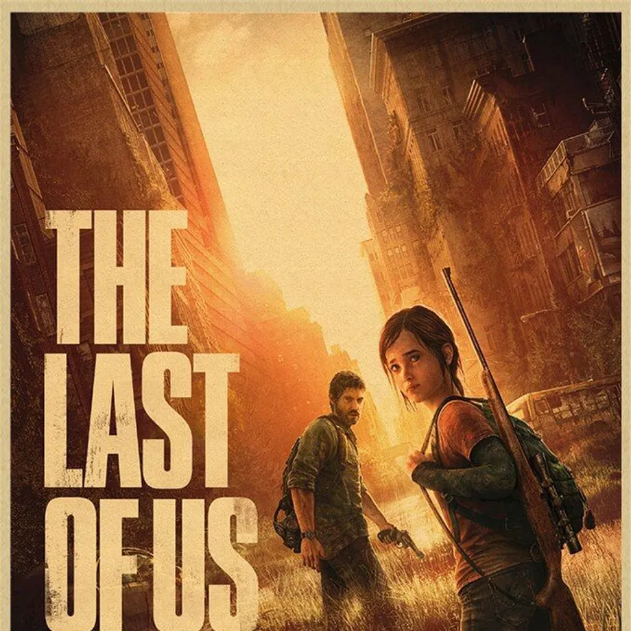 Plakát s motivem hry The Last of Us