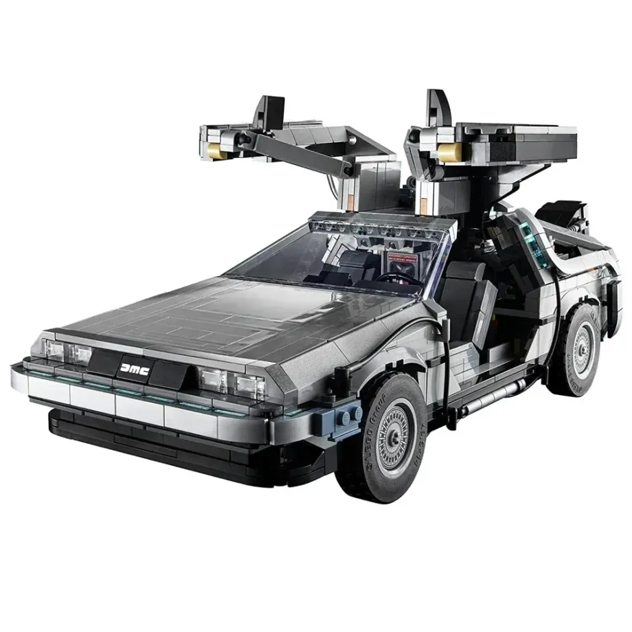 Technická stavebnice modelu auta z filmové série Návrat do budoucnosti - Back to the Future