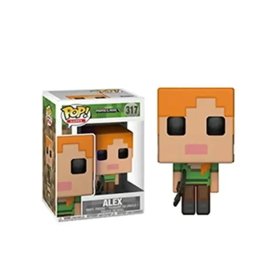 Dětská plastová figurka v provedení postav z oblíbené hry Minecraft - Funko POP