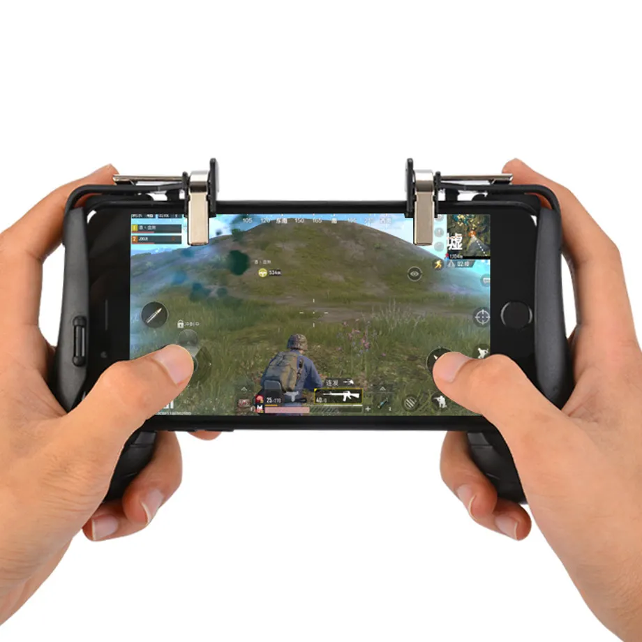 Čtyři v jednom Gamepad pro telefon Konzole Trigger Controller Střílečka pro hry