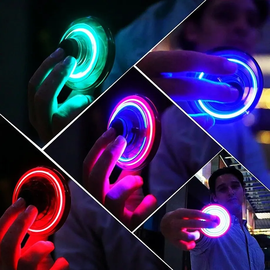 Létající LED spinner