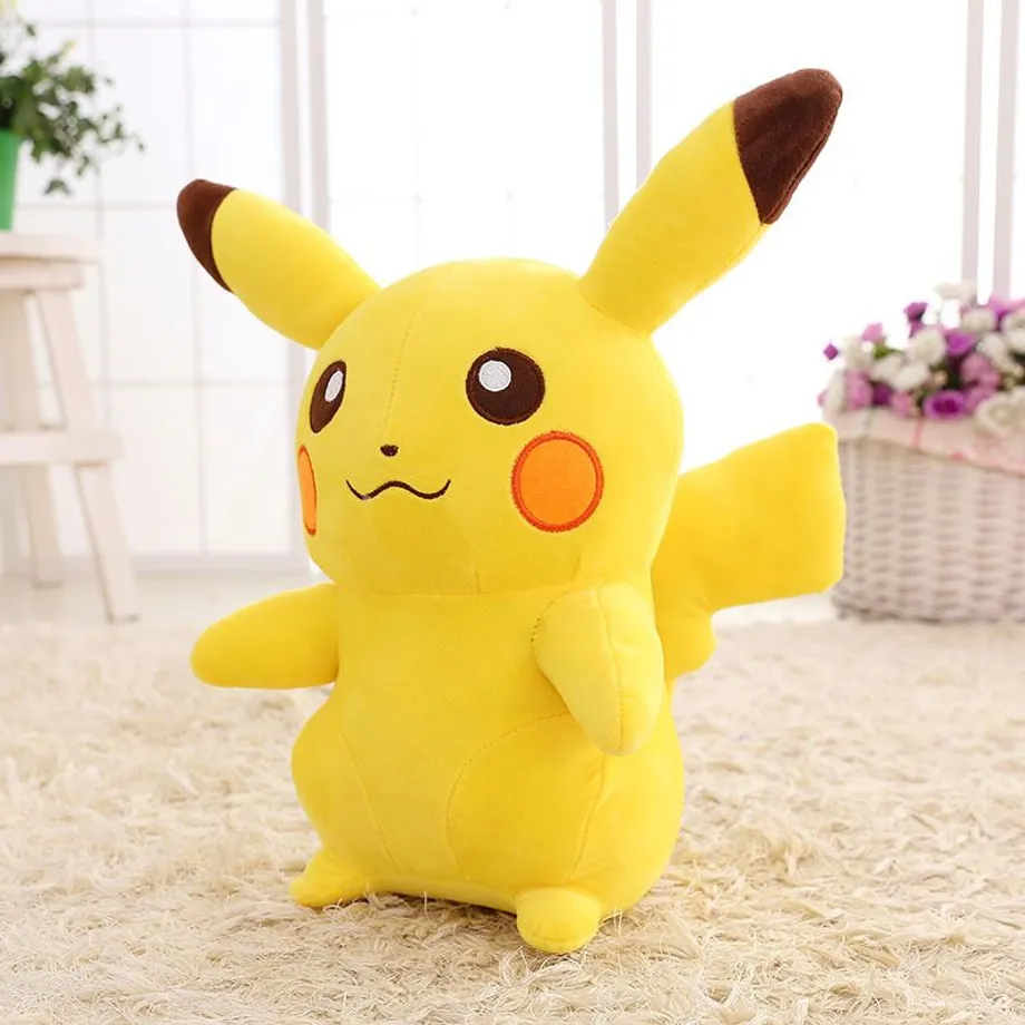 Roztomilá plyšová postavička - Pikachu