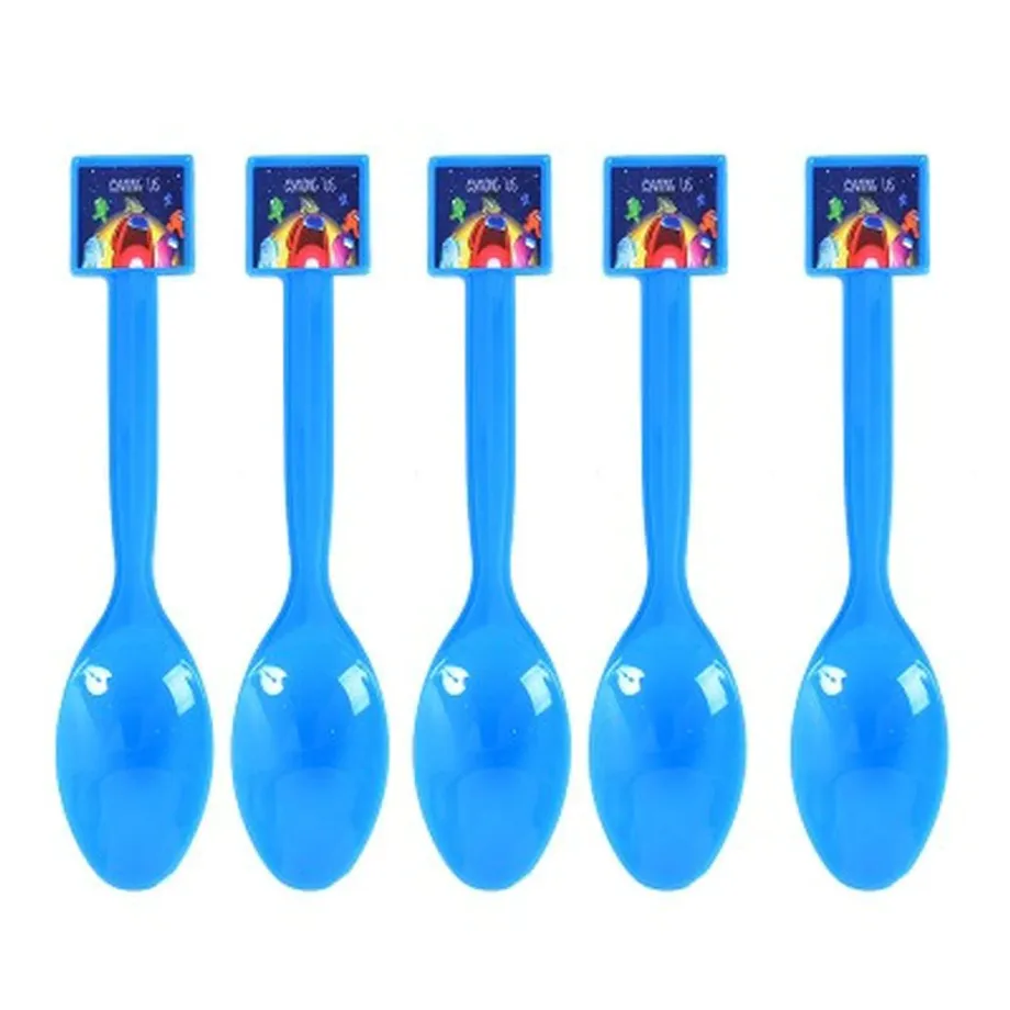 Dětské párty dekorace s motivem Among us 10pcs spoon