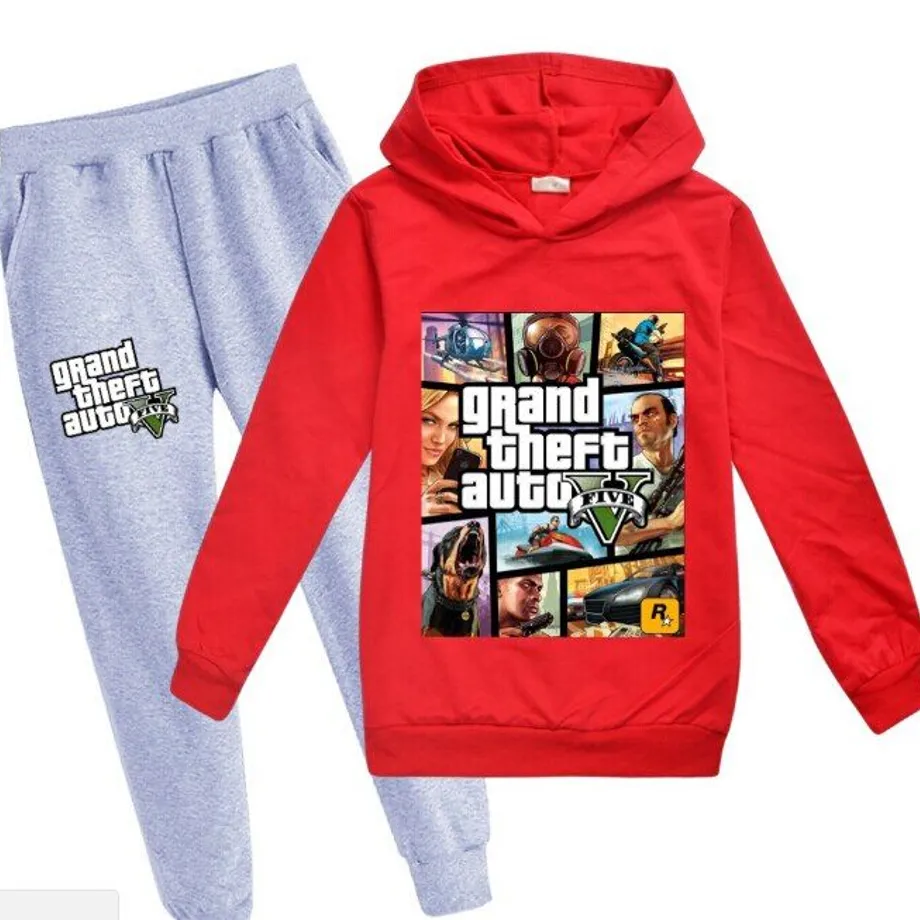 Dětská tepláková souprava s cool potiskem GTA 5