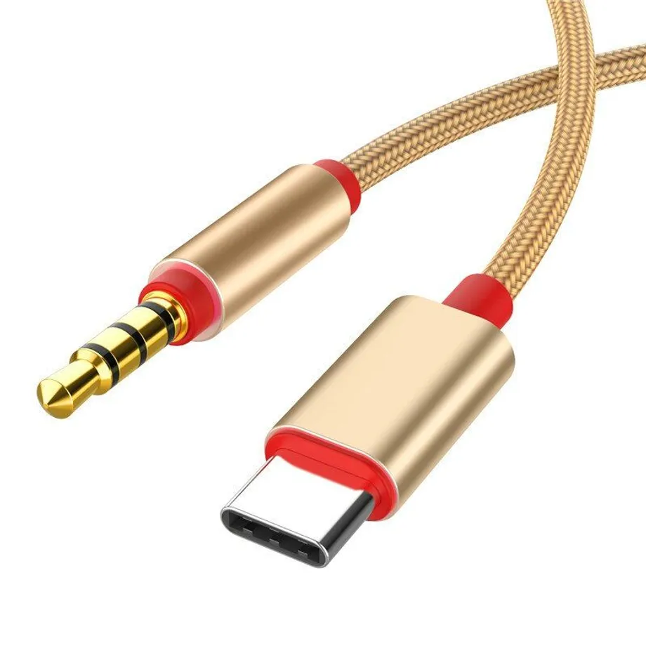 Propojovací audiokabel USB-C / 3,5mm jack K64