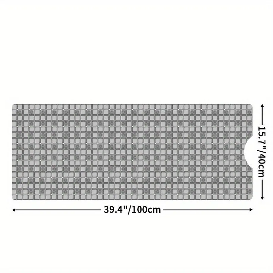 Extrémně dlouhá protiskluzová podložka do vany (120 cm)