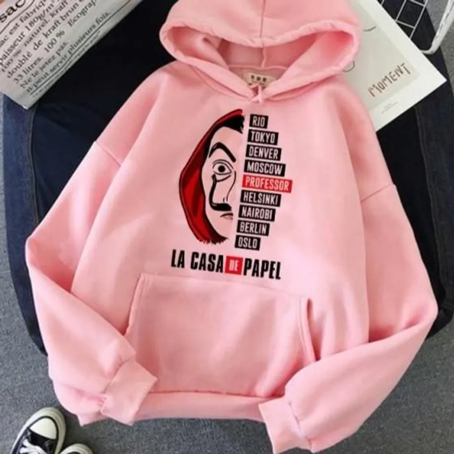 Unisex mikina Money Heist (La Casa De Papel) dmpink607 s