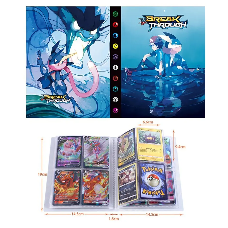 Anime album na sběratelské karty Pokémon VMax