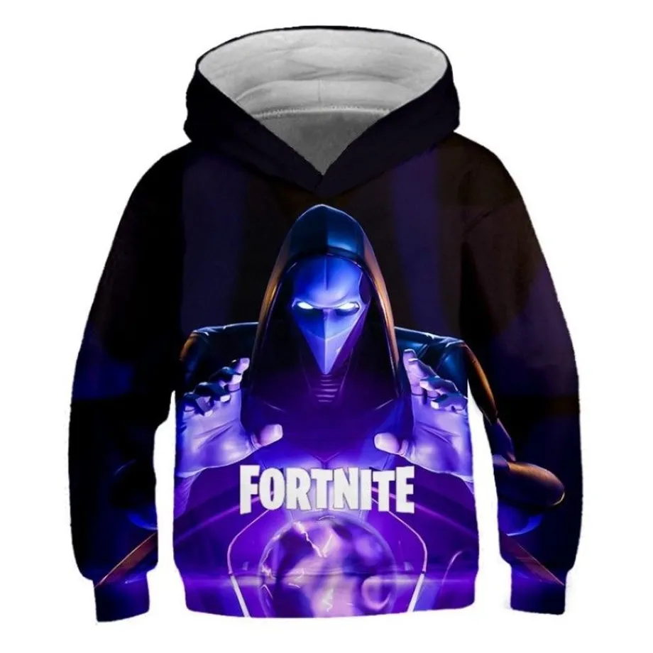 Krásná mikina s 3D potiskem počítačové hry Fortnite