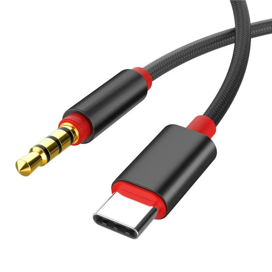 Propojovací audiokabel USB-C / 3,5mm jack K64