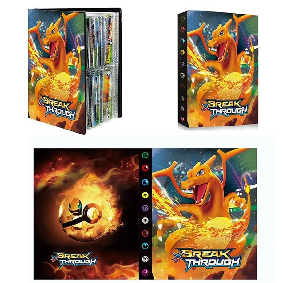 Album na sběratelské kartičky pokémon - Charizard