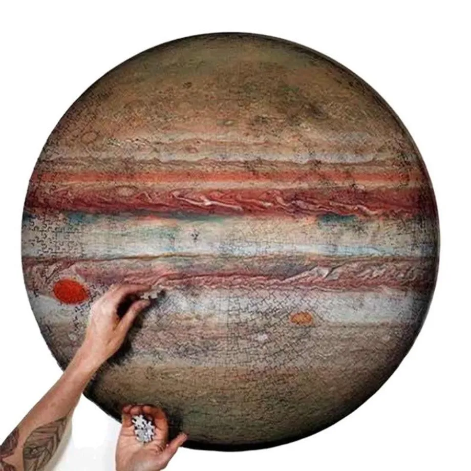 Puzzle ve tvaru různých planet - 1000 k