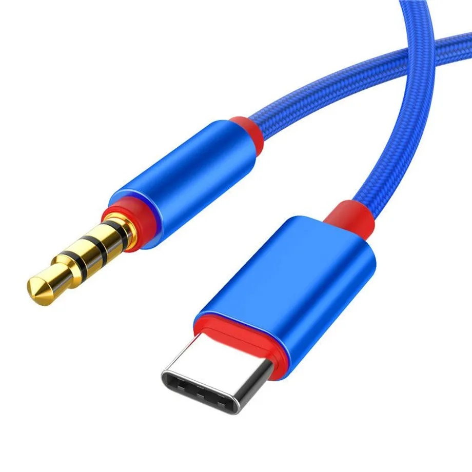 Propojovací audiokabel USB-C / 3,5mm jack K64