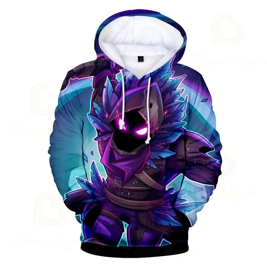 Unisex trendy mikina s potiskem Fortnite