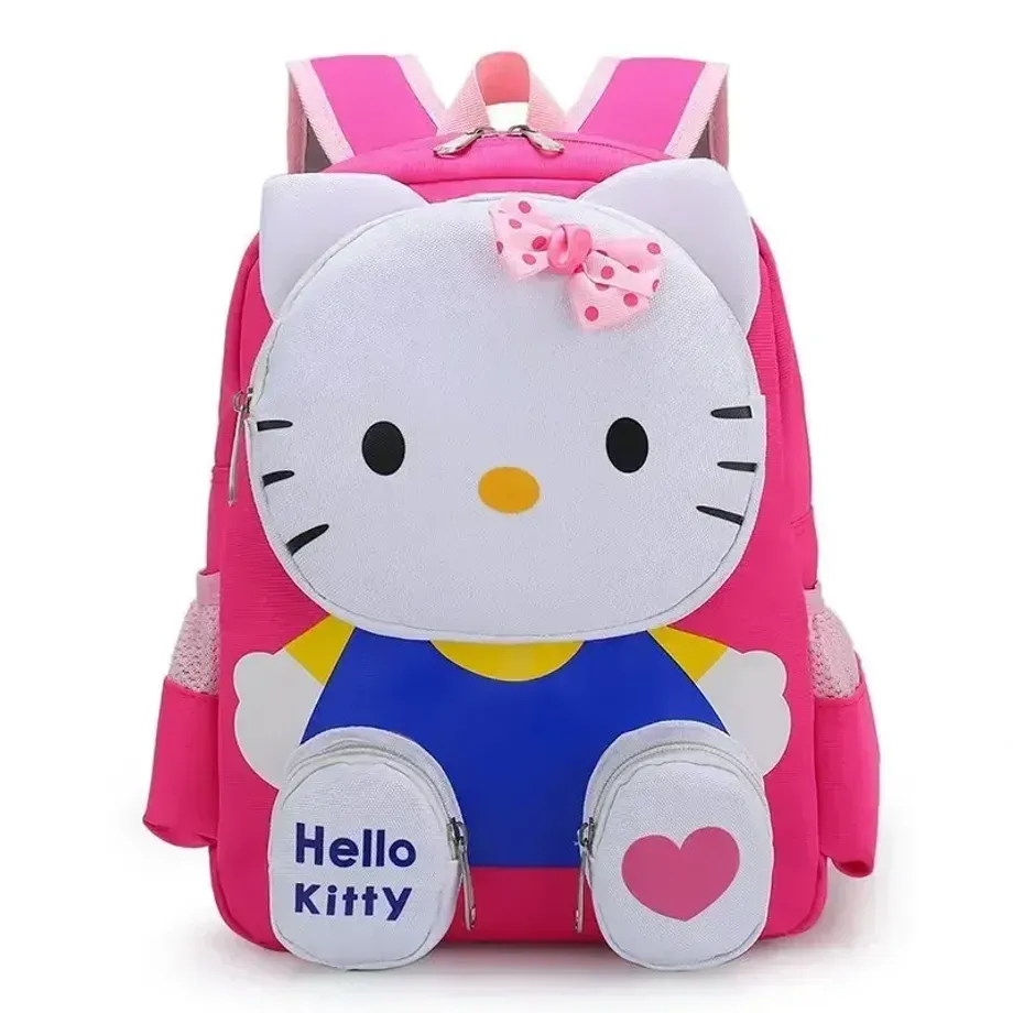 Dětský 3D batoh s motivem Hello Kitty nebo Spiderman