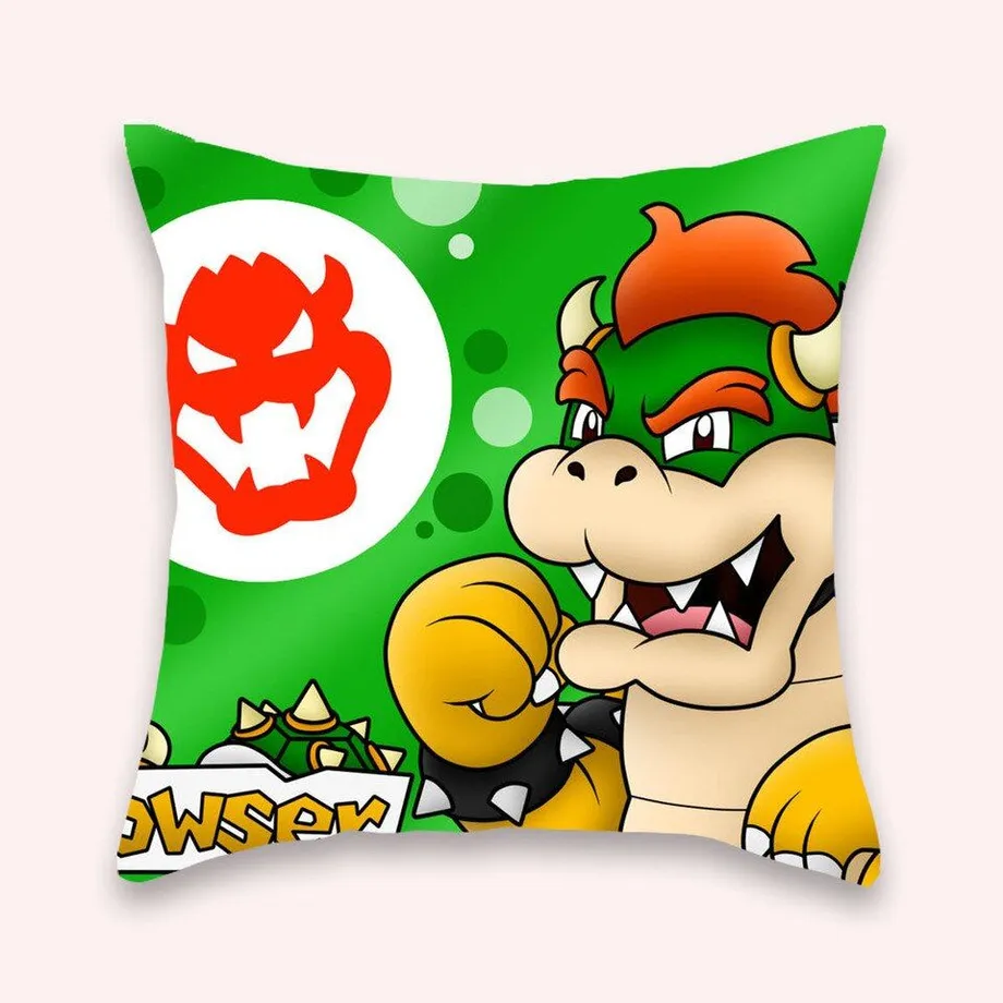 Stylový povlak na polštář s motivy Super Mario - různé varianty