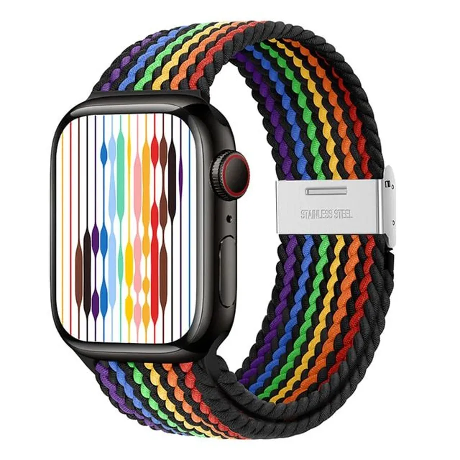 Náhradní pletený řemínek pro Apple Watch hodinky