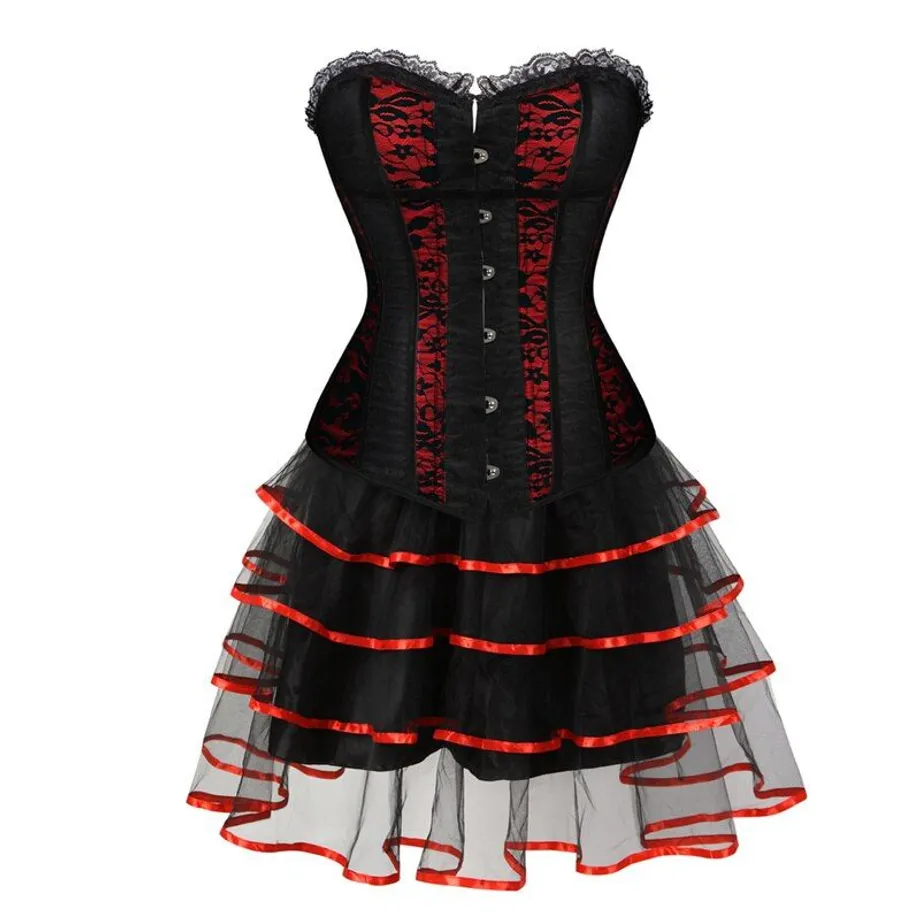 Krajkový korzet Overbust Corset