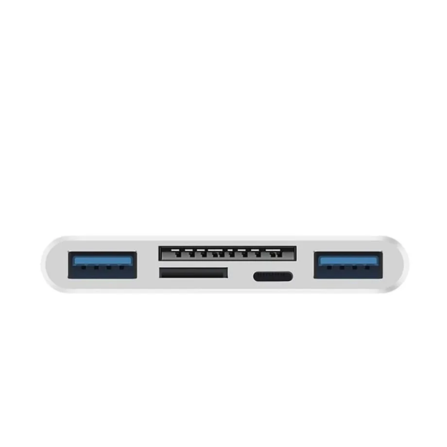 USB / USB-C / Lightning Multifunkční čtečka paměťových karet