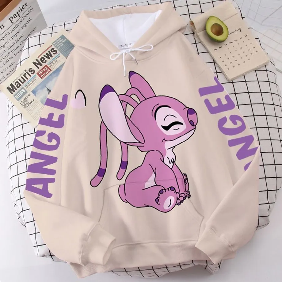 Trendy mikina v různých barvách s potiskem oblíbené Disney postavy Stitche Jullius