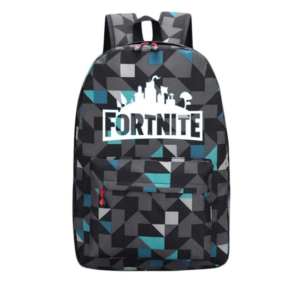 Světelný školní batoh s cool potiskem Fortnite