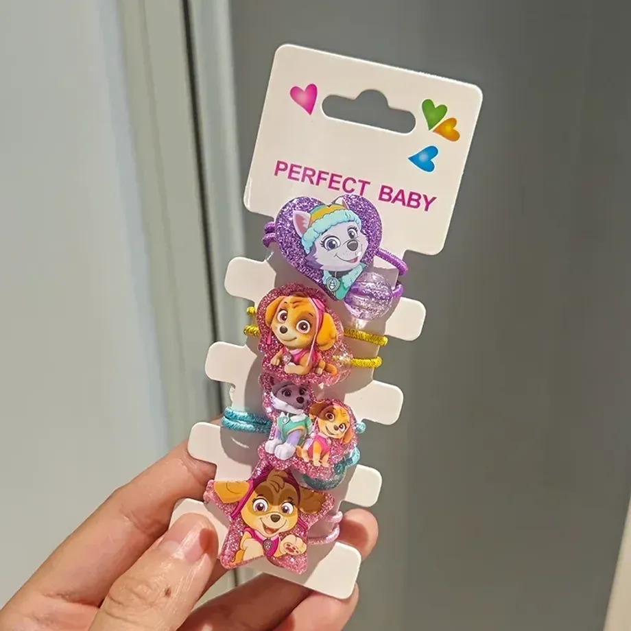 Dívčí doplňky do vlasů zdobené postavami z pohádky Tlapková Patrola ve velkofilmu - PAW Patrol