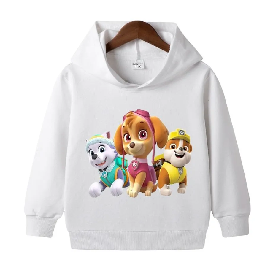 Dětská mikina s trendy potiskem oblíbené pohádky Paw Patrol