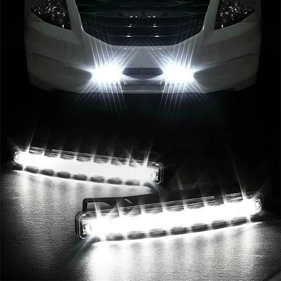 DRL světlo pro denní svícení 8 LED