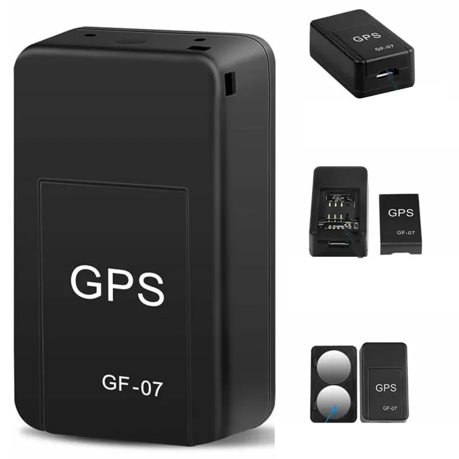 GPS mini sledovač GF-07 s magnetickým držákem, SIM kartou a sledováním v reálném čase