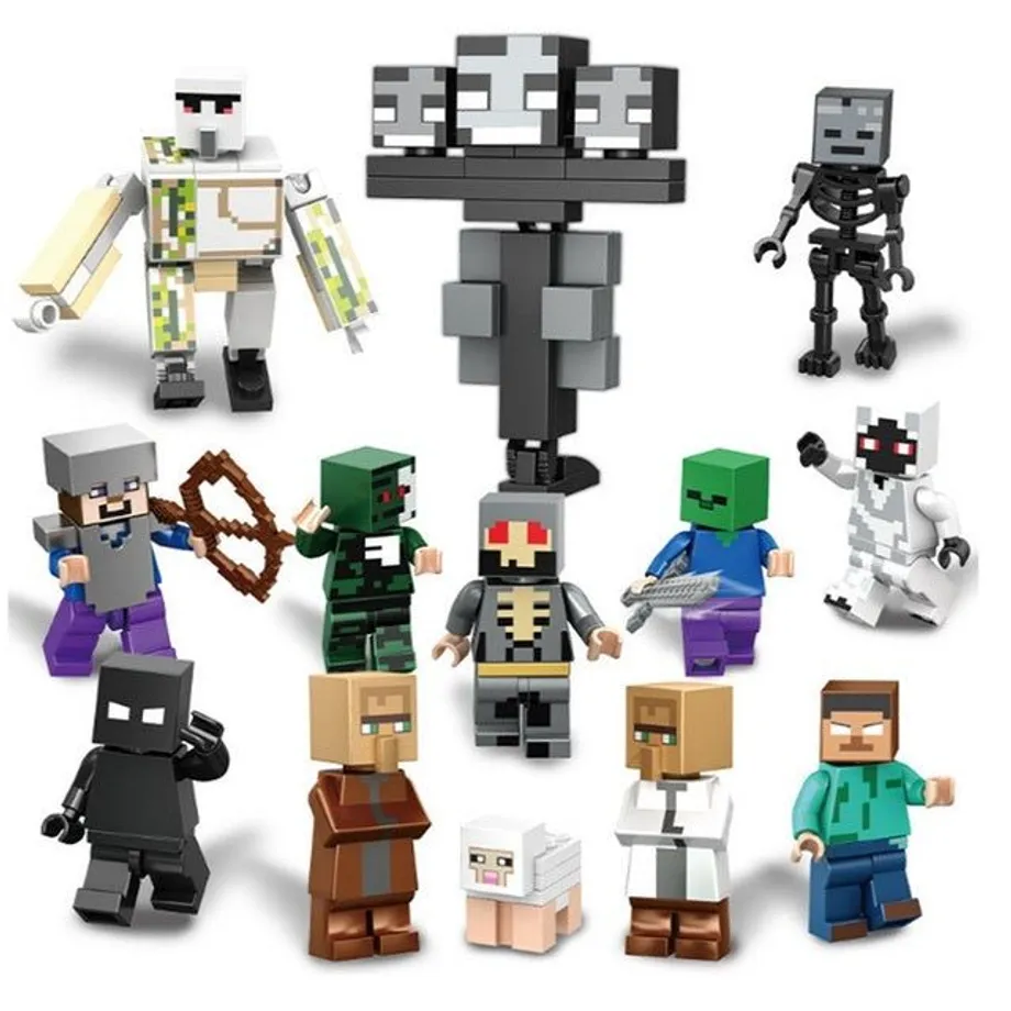 Sada 13 figurek Minecraft