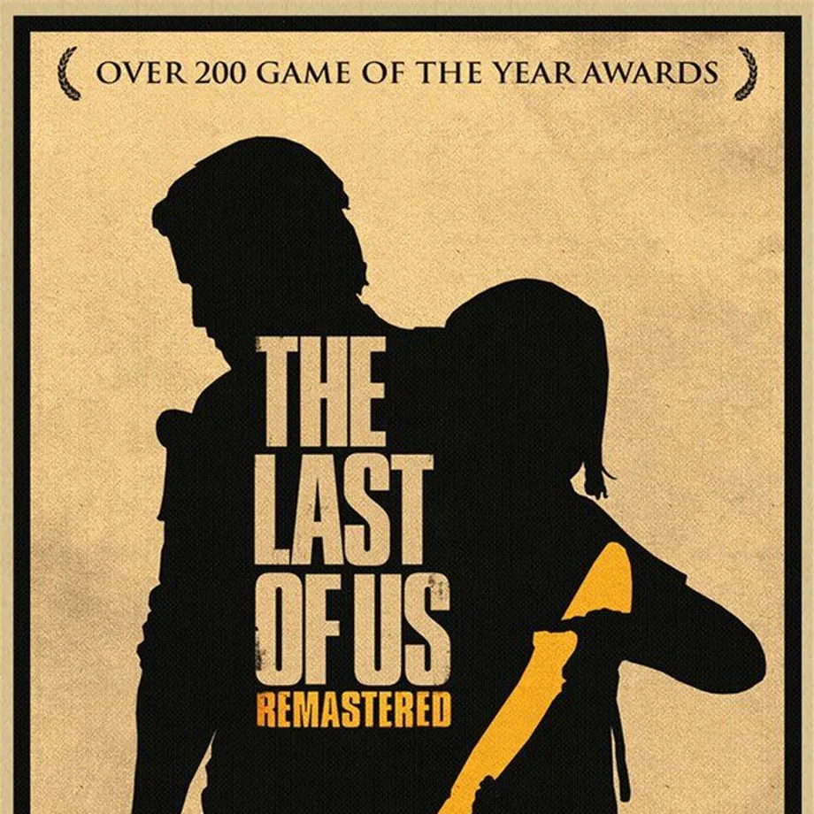 Plakát s motivem hry The Last of Us