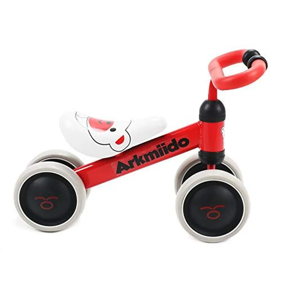 Dětské balanční kolo Toddler Walker Bike 4 Wheel Age 1-3 RED