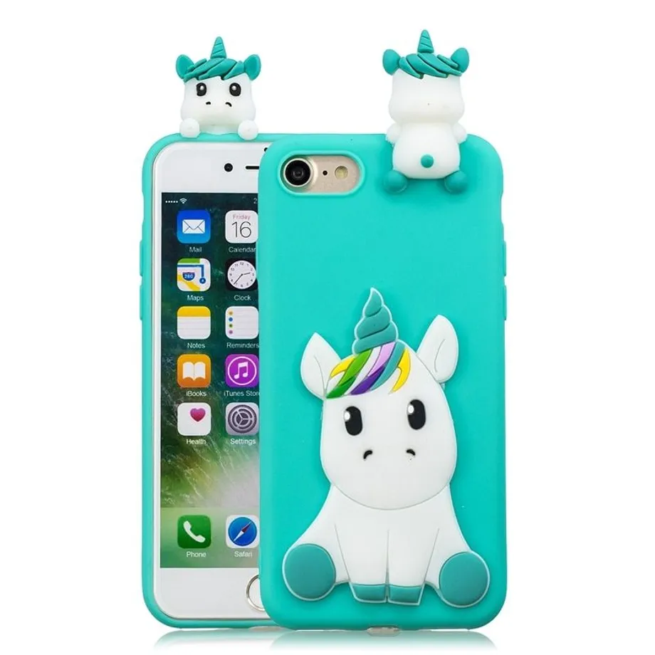 Roztomilý kryt na iPhone Unicorn