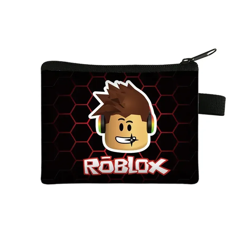 Unisex dětská peněženka na zip a s motivy oblíbených postav ze hry Roblox