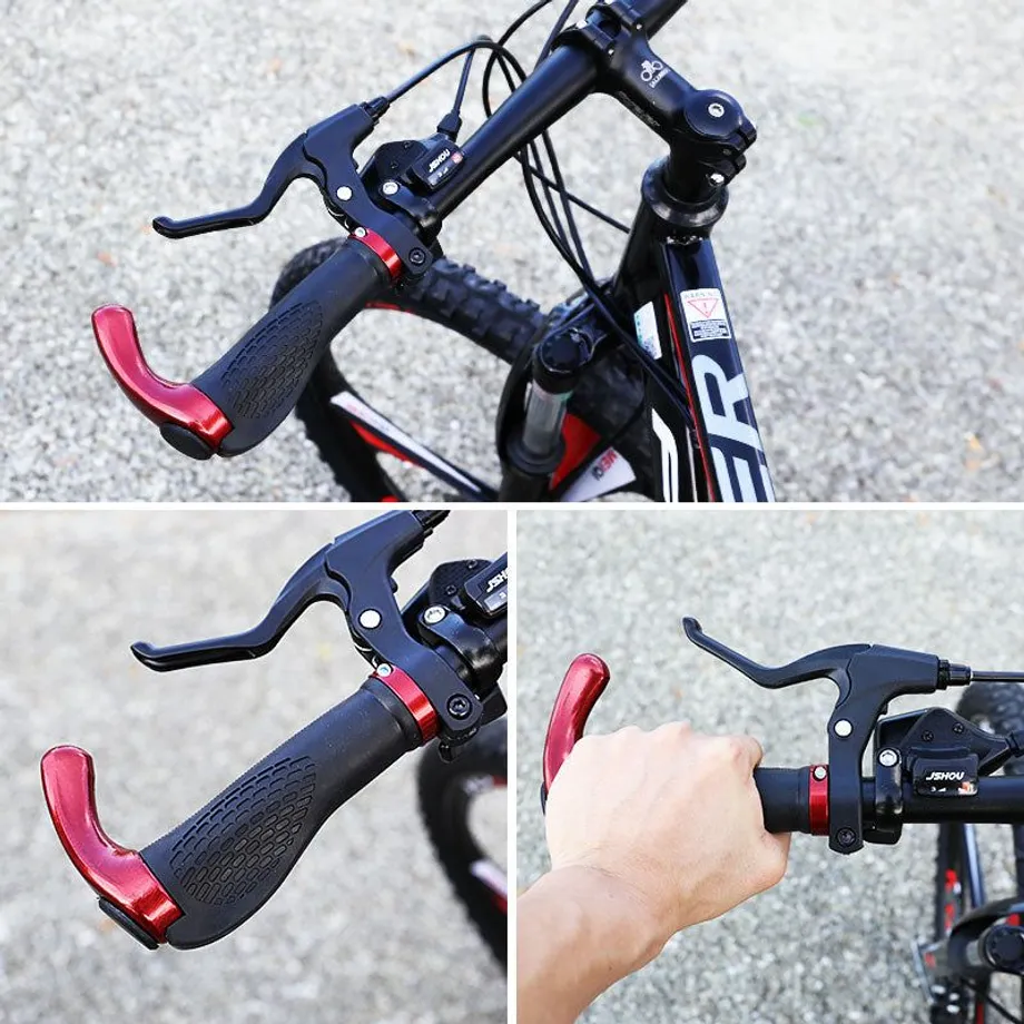 Horské kolo uzamykací inženýrství Grip Cover Horn Vice Handlebar Příslušenství pro jízdní kola Uzamykací gripy Kryt Dodávky pro jízdní kola